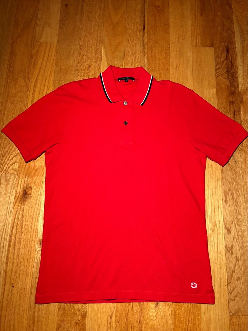 Gucci GG Embroidered Polo